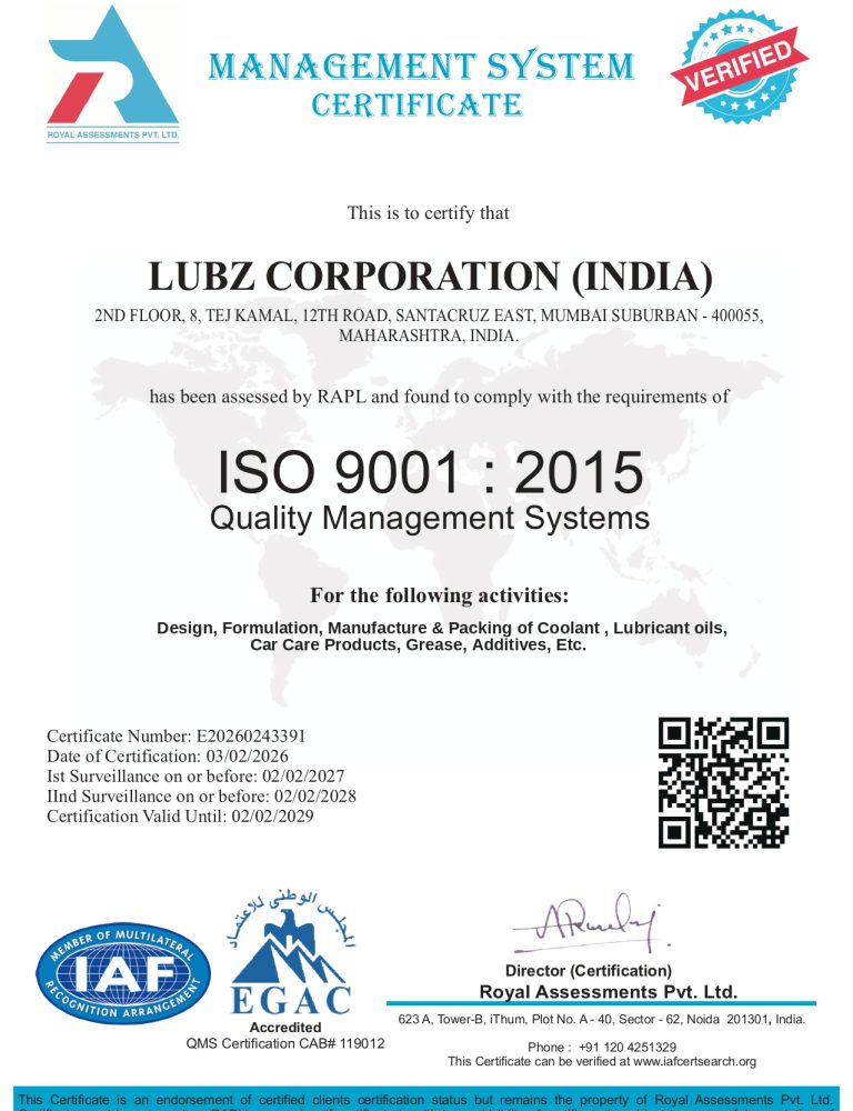 ISO 9001 : 2015